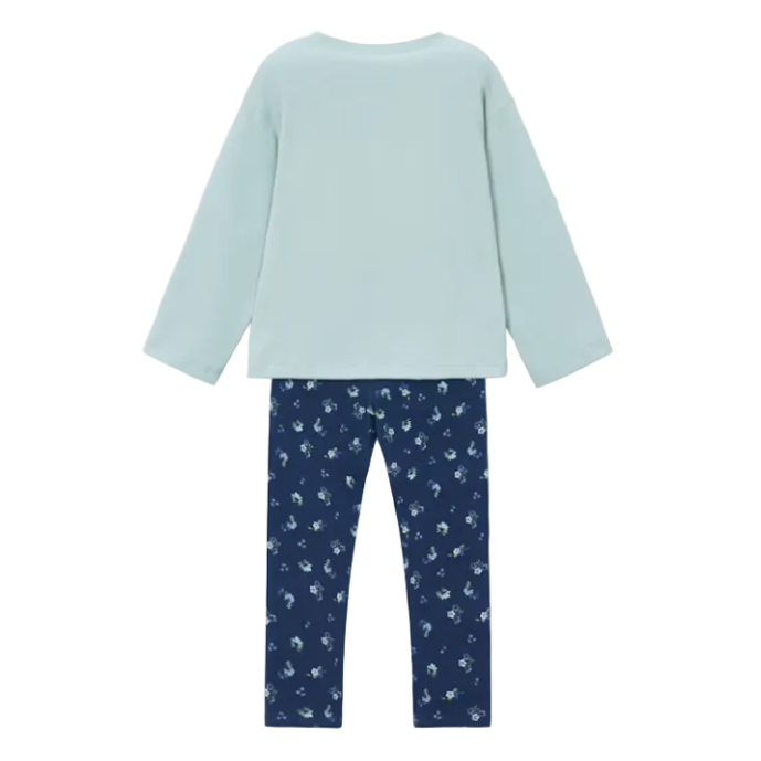 Mayoral Girls Set Leggings and T-Shirt Navy