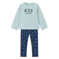 Mayoral Girls Set Leggings and T-Shirt Navy