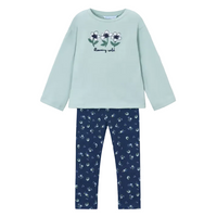Mayoral Girls Set Leggings and T-Shirt Navy