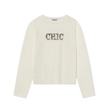 Mayoral Girls T-Shirt Stylish Cream