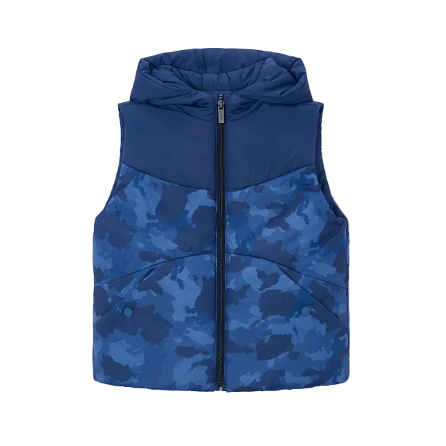 Mayoral Boys Reversible Gilet 4312 Blue