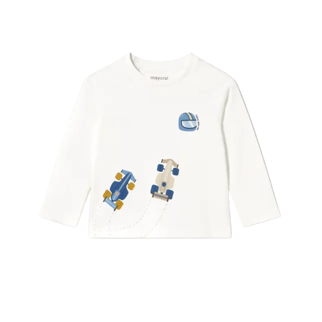 Mayoral Boys T-Shirt 2007 Cream