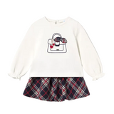 Mayoral Girls 2 Piece Set 2593 Navy