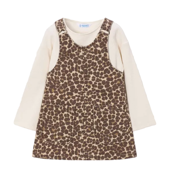 Mayoral Girls 2 Piece Set 4918 Chestnut