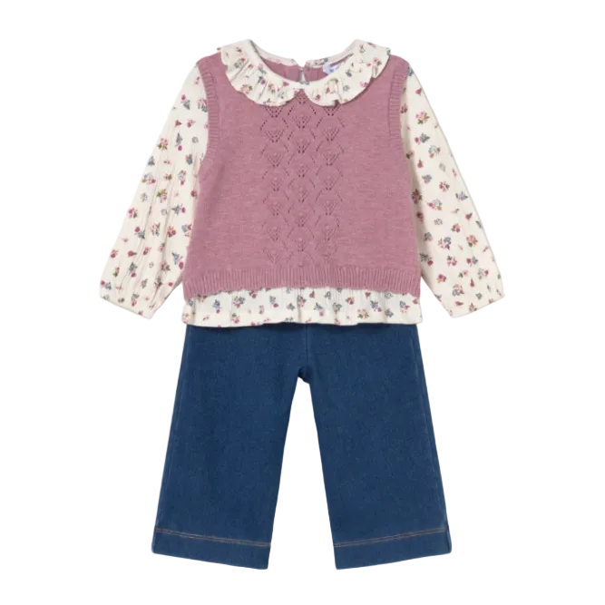 Mayoral Girls 3 Piece Set 2536 Violeta Me