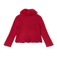 Mayoral Girls Cardigan 2386 Red