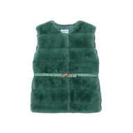 Mayoral girls' bayleaf green gilet