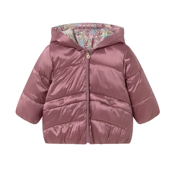 Mayoral Girls Reversible Coat 2437 Violet