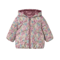 Mayoral Girls Reversible Coat 2437 Violet