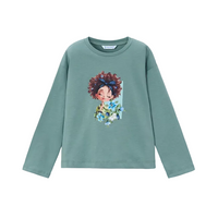 Mayoral Girls Top 4003 Bayleaf
