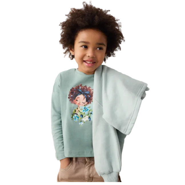 Mayoral Girls Top 4003 Bayleaf
