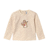 Mayoral girls' milk cream top