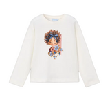 Mayoral Girls Top 4003 Natural