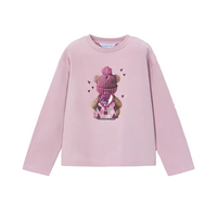 Mayoral girls' mauve long sleeve top