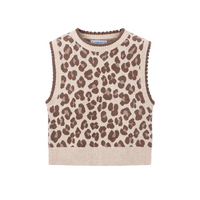 Mayoral girls' chestnut brown knitted top