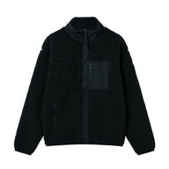 Gym+Coffee Industry Fleece Full Zip Jacket Black