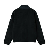 Gym+Coffee Industry Fleece Full Zip Jacket Black