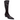 Miss Elastic women's testa brown long leg boot