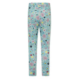 Lighthouse Girls Legging Mollie Pastel Teal Floral