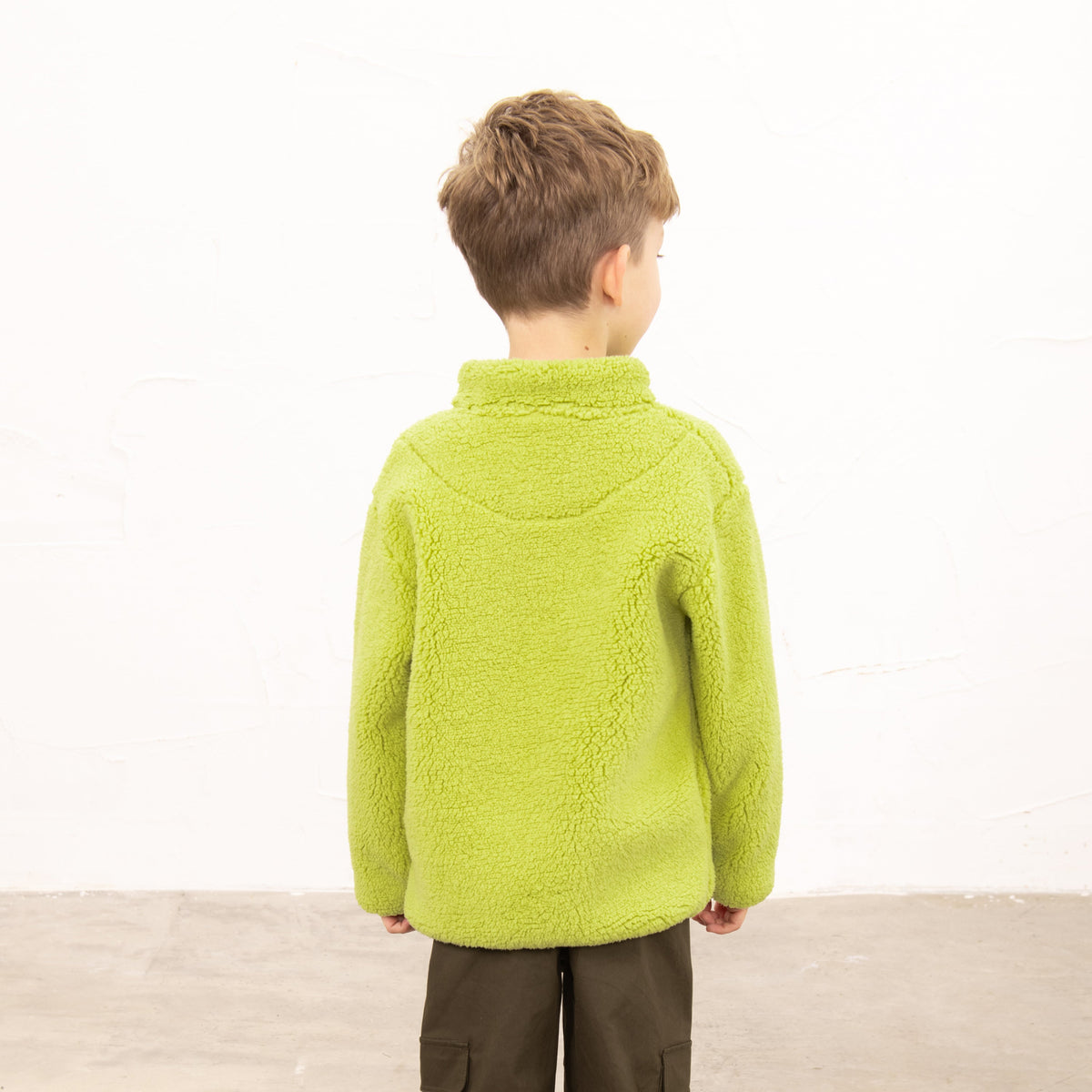 Lighthouse Boys Fleece Murray Soft Lime