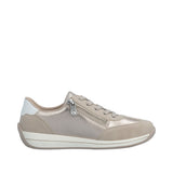 Rieker Womens Trainer N1103-90 Beige Combination