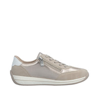 Rieker Womens Trainer N1103-90 Beige Combination