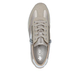 Rieker Womens Trainer N1103-90 Beige Combination