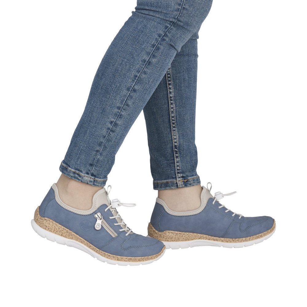 Rieker Womens Trainer N42G0-14 Blue