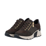Rieker Womens Trainer N6314-25 Brown