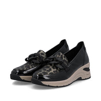 Rieker Womens Shoe N9350-00 Black Combination