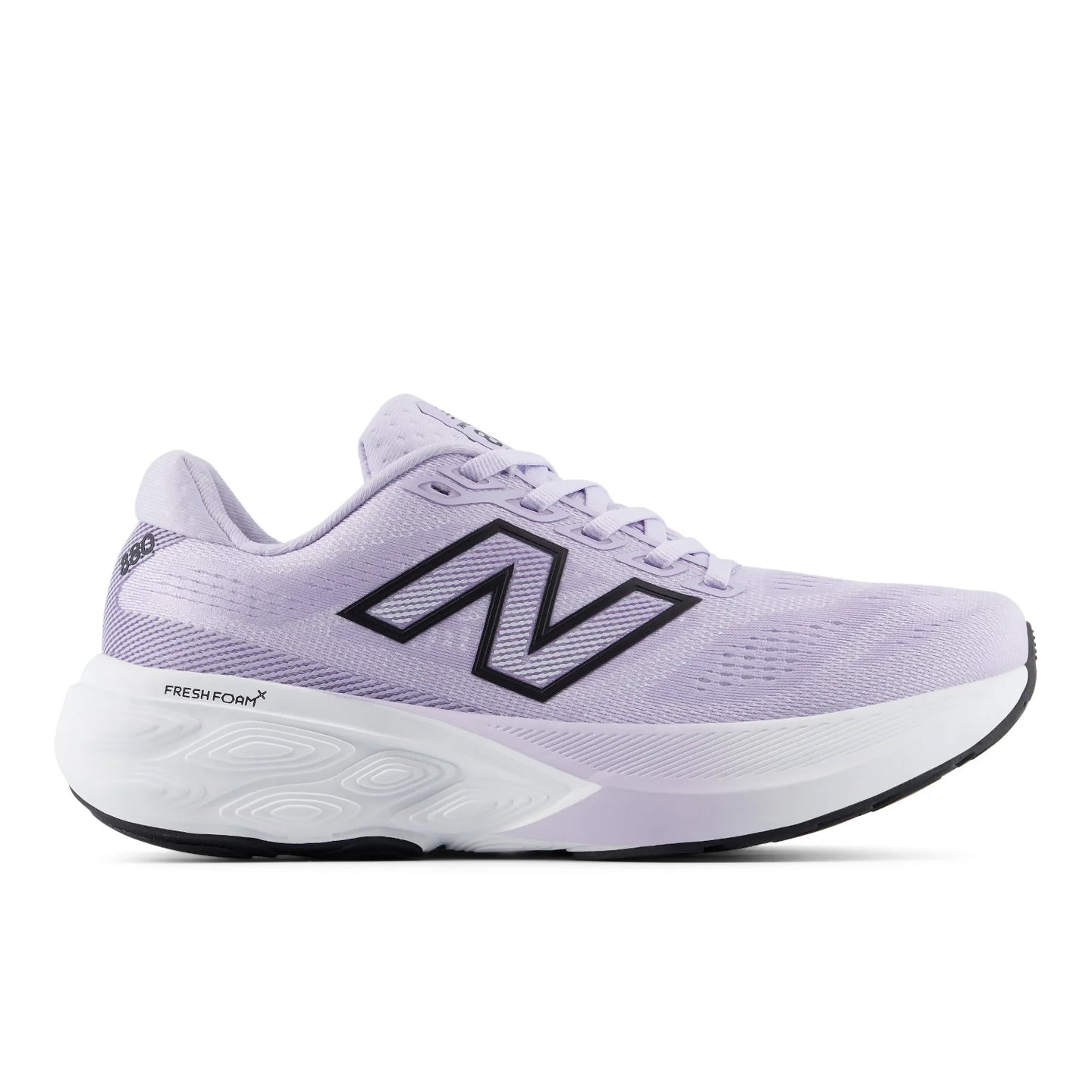 New Balance women's purple and black trainer