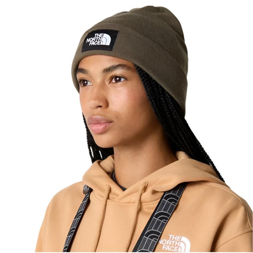 The North Face Unisex Beanie Dock Worker Recycled New Taupe Green