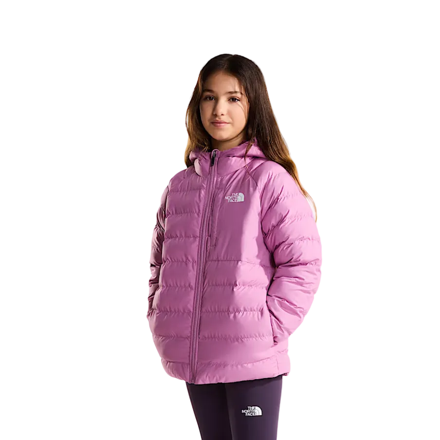 The North Face Girls Reversible Perrito Jacket Hushed Lavender