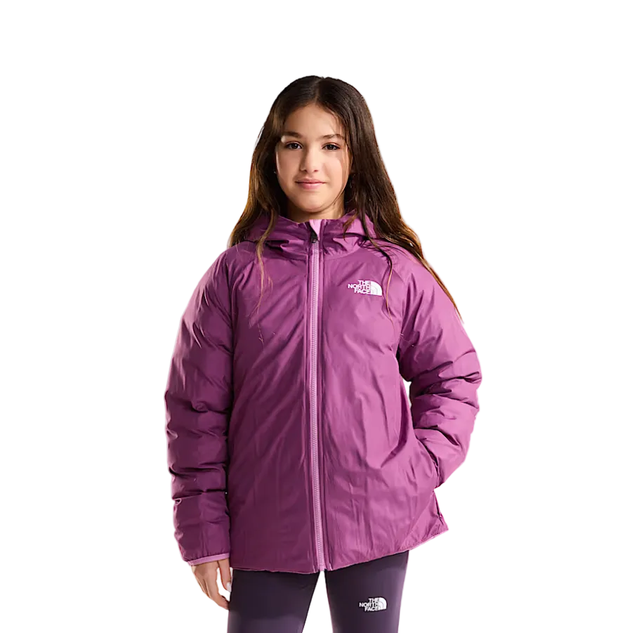 The North Face Girls Reversible Perrito Jacket Hushed Lavender
