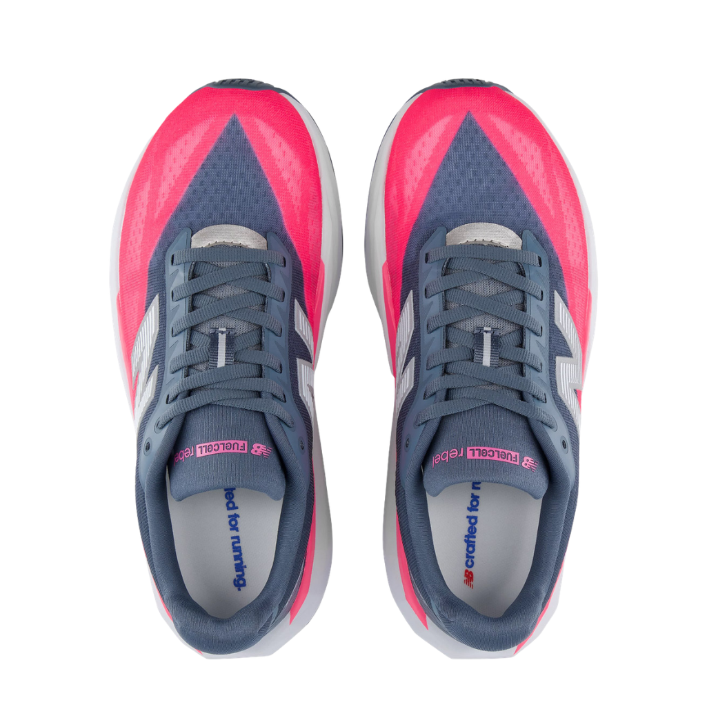 New Balance Womens Trainer FuelCell Rebel v5 Shadow Blue