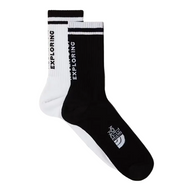 The North Face Unisex Socks Everyday Crew Black/White