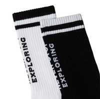 The North Face Unisex Socks Everyday Crew Black/White