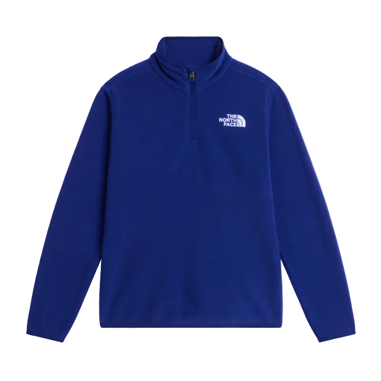 The North Face Teen Fleece Glacier 1/4 Zip Bold Blue