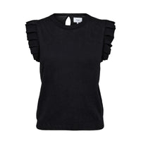 Numph Womens Nufiana Top Caviar