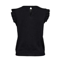 Numph Womens Nufiana Top Caviar