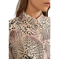Numph Womens Shirt Shella Whitecap Gray