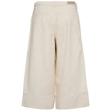 Numph Womens Jeans Brooklyn HR Culotte Nature