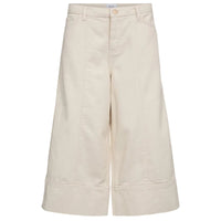 Numph Womens Jeans Brooklyn HR Culotte Nature