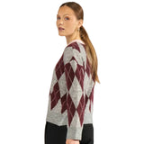Numph Womens Jumper NUTikla Medium Grey Melange