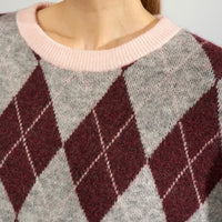 Numph Womens Jumper NUTikla Medium Grey Melange
