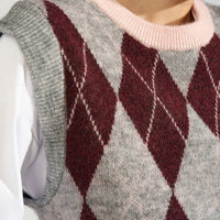 Numph Womens NUTikla Vest Medium Grey Melange