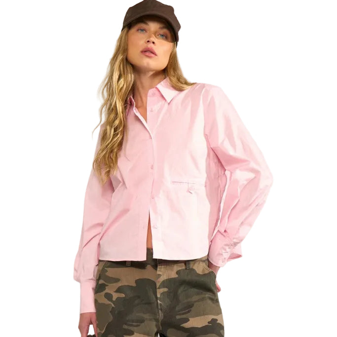 Numph Womens Shirt NUAsho Rosy Touch
