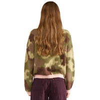 Numph Womens Jumper NUCamu Calla Green
