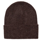 Numph Womens Beanie Hat NUSuri Black Coffee
