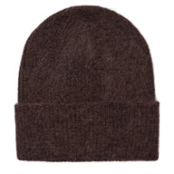 Numph Womens Beanie Hat NUSuri Black Coffee